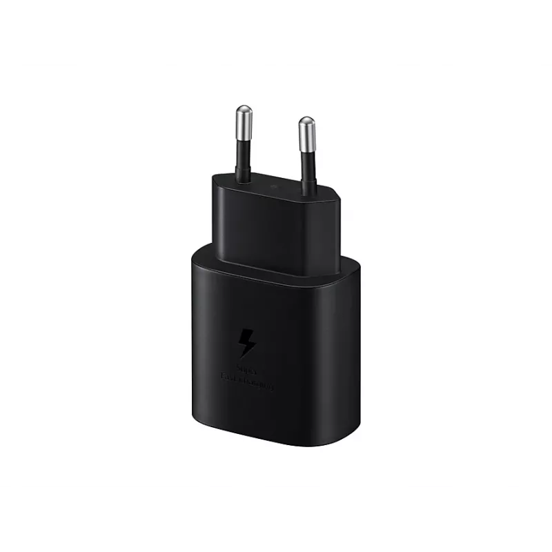 Wandlader Samsung EP-TA800XBEGEU 25W USB-C snelladen, compacte AC-adapter