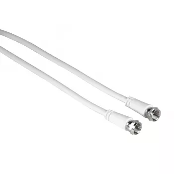 Hama 00205040 coaxkabel 10 m F wit