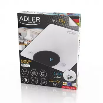 Elektronische keukenweegschaal Adler AD 3173W