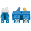 Intellinet glasvezel-patchkabel, OS2, LC/SC, 1 m, geel, duplex, singlemode, 9/125 µm, LSZH, vezel, levenslange garantie