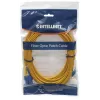 Intellinet glasvezel-patchkabel, OS2, LC/SC, 1 m, geel, duplex, singlemode, 9/125 µm, LSZH, vezel, levenslange garantie