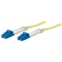 Intellinet glasvezel-patchkabel, OS2, LC/LC, 5 m, geel, duplex, singlemode, 9/125 µm, LSZH, vezel, levenslange garantie
