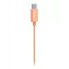 Hama Curly Headset bedraad in-ear bellen/muziek USB Type-C oranje