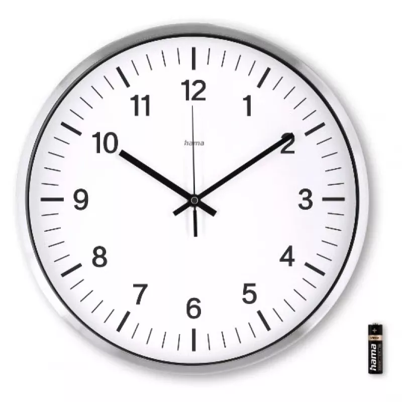 Hama Java radiowekker rond zilver