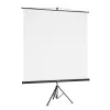Projectiescherm Hama 00021573 2,55 m 1:1 handmatig zwart wit