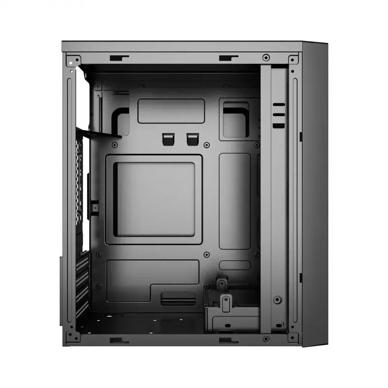 Computerbehuizing Gembird CCC-FC-K170, mATX, zwart