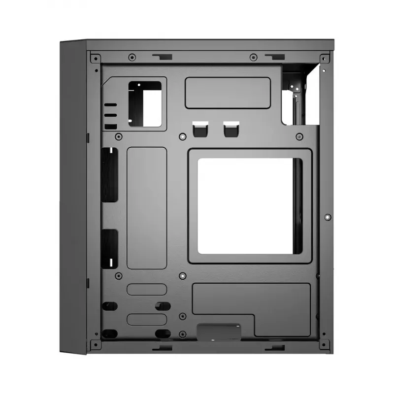 Computerbehuizing Gembird CCC-FC-K170, mATX, zwart