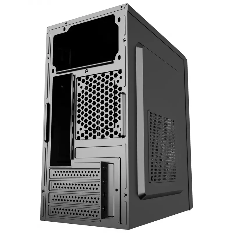 Computerbehuizing Gembird CCC-FC-K170, mATX, zwart
