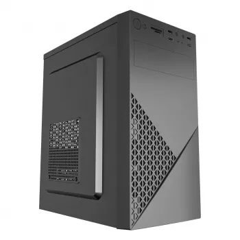 Computerbehuizing Gembird CCC-FC-K170, mATX, zwart