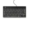 R-Go Tools ergonomisch toetsenbord R-Go Compact Break, compact toetsenbord met pauzesoftware, AZERTY (BE), bedraad, zwart