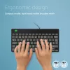 R-Go Tools ergonomisch toetsenbord R-Go Compact Break, compact toetsenbord met pauzesoftware, AZERTY (BE), bedraad, zwart