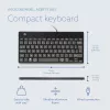 R-Go Tools ergonomisch toetsenbord R-Go Compact Break, compact toetsenbord met pauzesoftware, AZERTY (BE), bedraad, zwart
