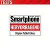 Displex Tablet Glass (9H) voor Samsung Galaxy Tab A8, Eco montageframe, onbreekbaar, ultradun, onzichtbaar