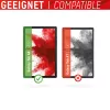 Displex Tablet Glass (9H) voor Samsung Galaxy Tab A8, Eco montageframe, onbreekbaar, ultradun, onzichtbaar
