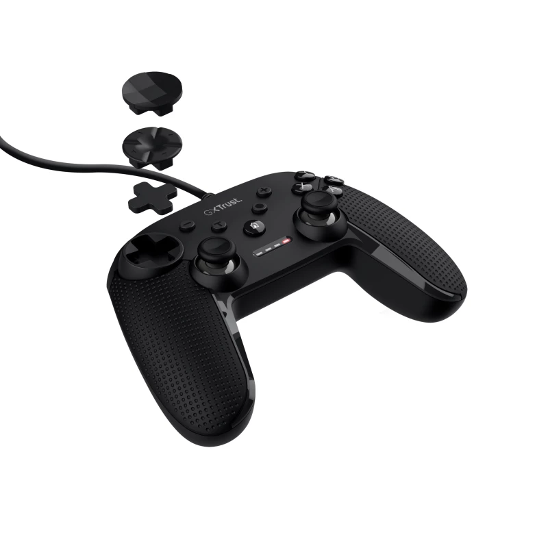 Trust GXT 541 MUTA zwart USB 2.0 joystick analoog / digitaal pc
