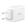 j5create JUP3365E-EN 65W GaN USB-C® 3-poorts oplader, binnen, AC, wit
