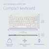 R-Go Tools ergonomisch toetsenbord R-Go Compact Break, compact toetsenbord met pauzesoftware, AZERTY (FR), bedraad, wit