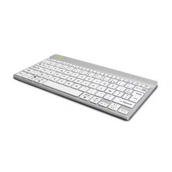 R-Go Tools ergonomisch toetsenbord R-Go Compact Break, compact toetsenbord met pauzesoftware, AZERTY (FR), Bluetooth, wit