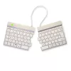 R-Go Tools ergonomisch toetsenbord R-Go Split Break met pauzesoftware, ergonomisch gesplitst toetsenbord, AZERTY (FR), Bluetooth, wit