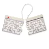 R-Go Tools ergonomisch toetsenbord R-Go Split Break met pauzesoftware, ergonomisch gesplitst toetsenbord, AZERTY (FR), Bluetooth, wit