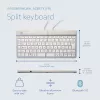 R-Go Tools ergonomisch toetsenbord R-Go Split Break met pauzesoftware, ergonomisch gesplitst toetsenbord, AZERTY (FR), Bluetooth, wit