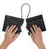 R-Go Tools ergonomisch toetsenbord R-Go Split Break met pauzesoftware, ergonomisch gesplitst toetsenbord, AZERTY (FR), Bluetooth, zwart
