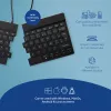 R-Go Tools ergonomisch toetsenbord R-Go Split Break met pauzesoftware, ergonomisch gesplitst toetsenbord, AZERTY (FR), Bluetooth, zwart