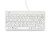 R-Go Tools ergonomisch toetsenbord R-Go Compact Break, compact toetsenbord met pauzesoftware, AZERTY (BE), bedraad, wit
