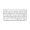 R-Go Tools ergonomisch toetsenbord R-Go Compact Break, compact toetsenbord met pauzesoftware, AZERTY (BE), Bluetooth, wit