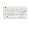 R-Go Tools ergonomisch toetsenbord R-Go Compact Break, compact toetsenbord met pauzesoftware, AZERTY (BE), Bluetooth, wit
