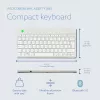R-Go Tools ergonomisch toetsenbord R-Go Compact Break, compact toetsenbord met pauzesoftware, AZERTY (BE), Bluetooth, wit
