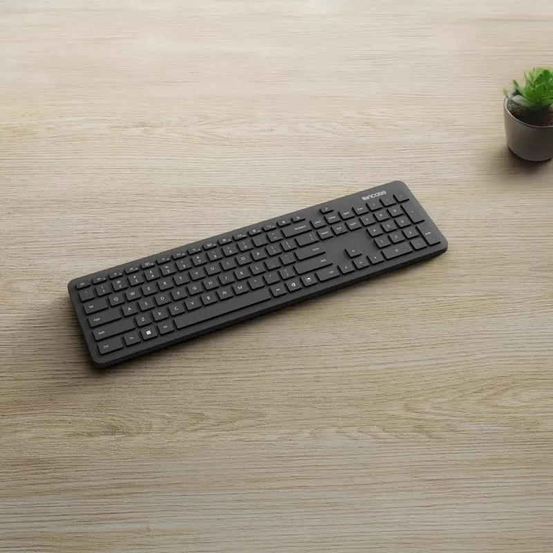 Incase Designed by Microsoft Bluetooth-toetsenbord universeel QWERTY Duits zwart