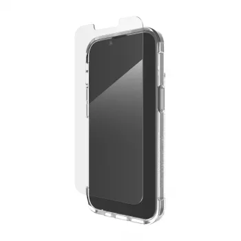 ZAGG Luxe + Glass 360 bundel iPhone 17e/16e/14/13 transparant, hoesje, Apple, iPhone 17e/16e/14/13, 15,5 cm (6,1 inch), transparant