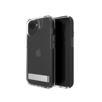 ZAGG Crystal Palace Kickstand hoesje iPhone 16/15/14/13 transparant, hoesje, Apple, iPhone 17e/16e/15/14/13, 15,5 cm (6,1 inch), transparant