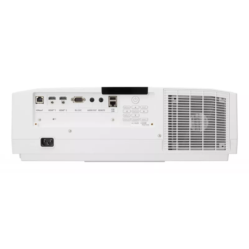 Sharp NEC V801U (XP-V801U-W) 3LCD-laserprojector, 8000 ANSI-lumen, WUXGA (1920x1200), 3D, gemotoriseerde scherpstelling, zonder lens, wit