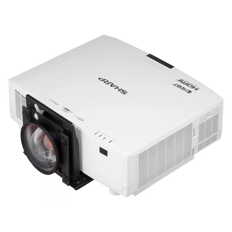 Sharp NEC V801U (XP-V801U-W) 3LCD-laserprojector, 8000 ANSI-lumen, WUXGA (1920x1200), 3D, gemotoriseerde scherpstelling, zonder lens, wit