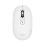 Draadloze officemuis TRUST Seron slank Multi – voor beide handen, RF + Bluetooth, optisch 3200 DPI, 7 toetsen, wit