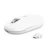 Draadloze officemuis TRUST Seron slank Multi – voor beide handen, RF + Bluetooth, optisch 3200 DPI, 7 toetsen, wit