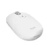 Draadloze officemuis TRUST Seron slank Multi – voor beide handen, RF + Bluetooth, optisch 3200 DPI, 7 toetsen, wit