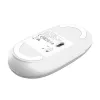 Draadloze officemuis TRUST Seron slank Multi – voor beide handen, RF + Bluetooth, optisch 3200 DPI, 7 toetsen, wit