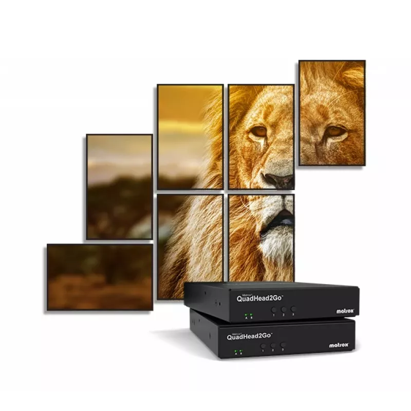 Matrox QuadHead2Go Q155 Multi-Monitor-Controller Appliance / Q2G-H4K2