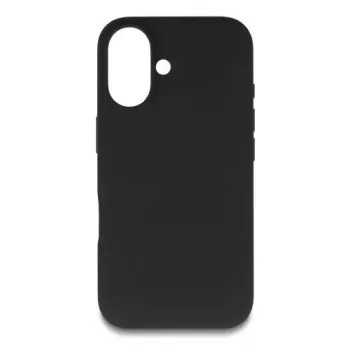 DELOCK beschermhoes van zachte siliconen voor iPhone 17, hoes, zwart, geschikt voor 6,3 inch (16 cm) scherm