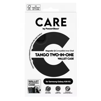 PanzerGlass Tango two-in-one telefoonhoes 17 cm (6,7 inch) wallet-hoes zwart