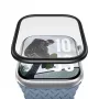Schermbescherming PanzerGlass zwart metalen frame voor Apple Watch (model PG38147)