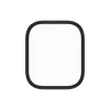 Schermbescherming PanzerGlass zwart metalen frame voor Apple Watch (model PG38147)