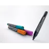Marker Sigel BA011 4 stuks zwart magenta oranje turquoise