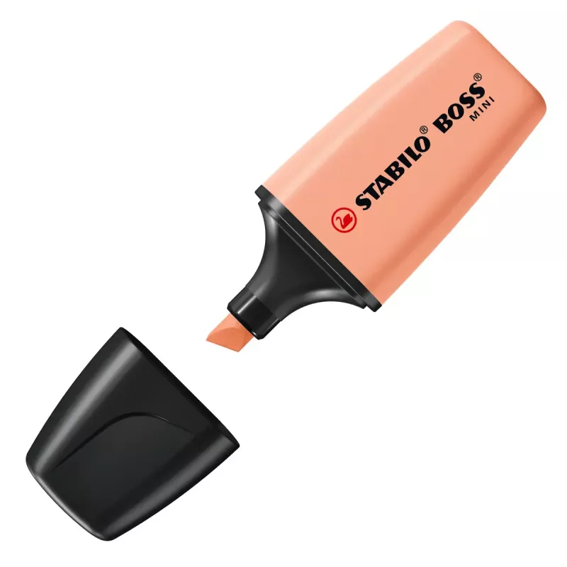 STABILO BOSS MINI marker 6 stuks beitelpunt meerkleurig