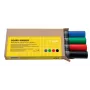 Marker Sigel BA010 4 stuks zwart blauw groen rood