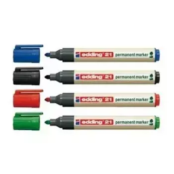 Permanentmarker Edding EcoLine 21 rood 10 stuks