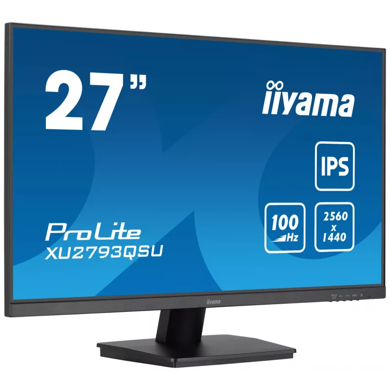 iiyama ProLite XU2793QSU-B6 computermonitor 68,6 cm (27 inch) 2560 x 1440 pixels Wide Quad HD LED zwart